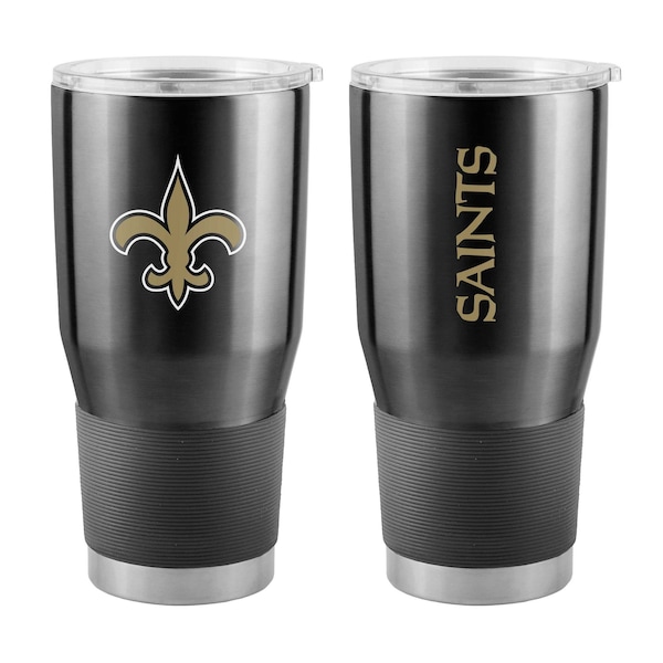 Logo Brands New Orleans Saints Gameday 30 oz Stainless Tumbler 620-S30T-1 - main